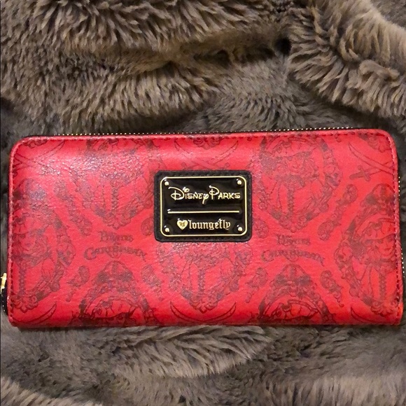 loungefly pirates of the caribbean wallet